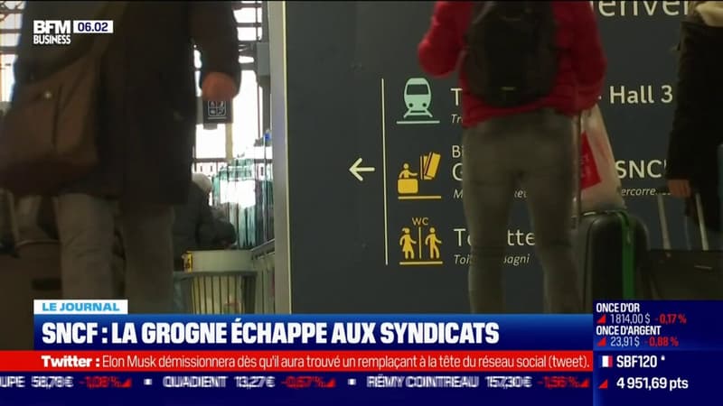 SNCF: la grogne échappe aux syndicats