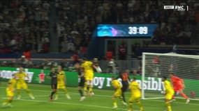 La main de Niklas Süle lors du match PSG-Dortmund en Ligue des champions, le 19/09/2023
