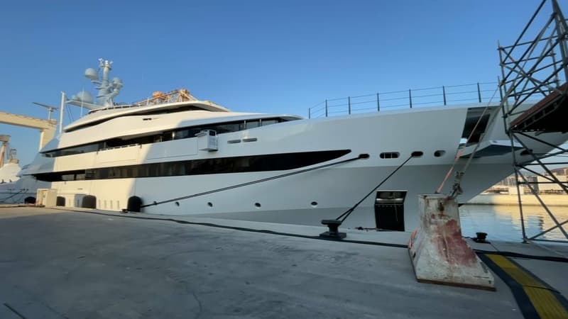 Deux nouveaux yachts d'un oligarque russe gelés dans le sud de la France