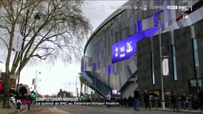 Le trublion Renaud Marquot au Tottenham Hotspur Stadium