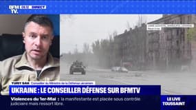 Yuriy Sak, conseiller du ministre de la Défense ukrainien: "La situation à Marioupol est très difficile (...) nous comptons sur le cessez-le-feu russe"