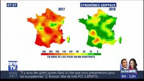 La douceur des températures a retardé la grippe cette année