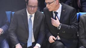 François Hollande et Joël Delplanque