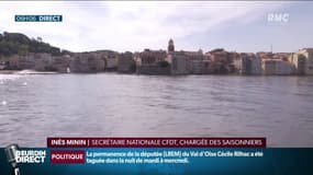 Des travailleurs saisonniers logés dans des caves à Saint-Tropez: "Les logements de tourisme sont souvent inabordables pour les saisonniers" regrette Inès Minin de la CFDT