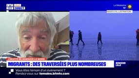 Traversée de la Manche: vers une nouvelle année record, estime le président de l'Auberge des migrants François Guennoc