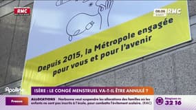 Isère: le congé menstruel va-t-il être annulé ? 