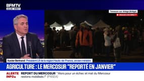 Report de l’accord UE-Mercosur: “Les agriculteurs ont eu raison de se mobiliser”, souligne Xavier Bertrand (LR)