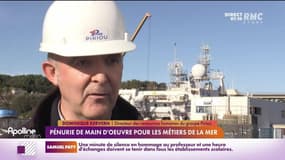 RMC chez vous : Pénurie de main d'œuvre pour les métiers de la mer - 15/10