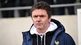 Sylvain Ripoll, sélectionneur de l'équipe de France Espoirs, mars 2023