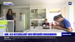 Ain: une famille accueille des réfugiés ukrainiens