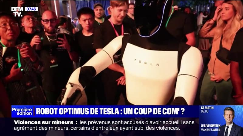 "Optimus", le robot humanoïde de Tesla n'est pas complétement autonome