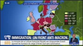 L'extrême droite européenne forme un front anti-Macron