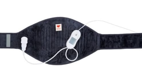 Cette ceinture chauffante commercialisée chez Nature & Découvertes présente un risque de brûlure.