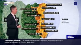 Météo Alsace: journée nuageuse avec des averses dans l'après-midi