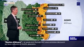 Météo Alsace: journée nuageuse avec des averses dans l'après-midi