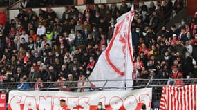 Les supporters de l'AS Cannes.