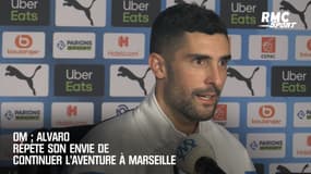 OM : Alvaro répète son envie de continuer l'aventure à Marseille