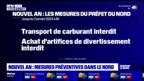 Nouvel an: les mesures préventives dans le Nord