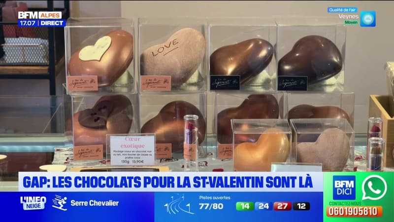 Gap: le succès des chocolats pour la Saint-Valentin