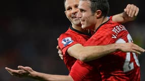 Robin van Persie et Ryan Giggs