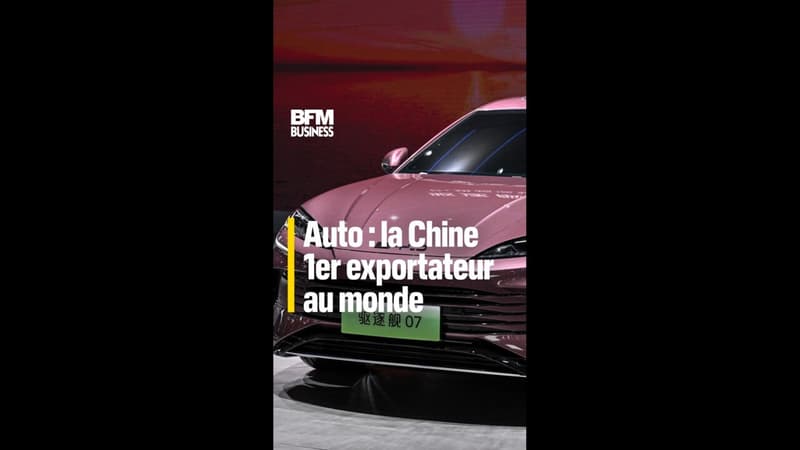 La Chine, 1er exportateur mondial de voitures