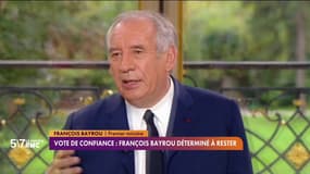 Vote de confiance : François Bayrou est déterminé à rester premier ministre