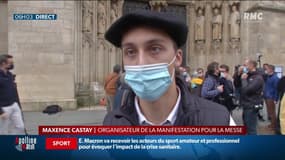 Des centaines de catholiques manifestent pour la réouverture des édifices