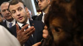Emmanuel Macron au Salon de l'agriculture 2019