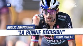 Tour de France : Roglic abandonne, "la bonne décision" pour Pineau