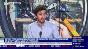 Toussaint Wattinne (Upway): Upway propose une plateforme de rachat, de reconditionnement et de revente de vélos électriques - 01/06
