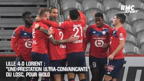 Lille 4-0 Lorient : "Une prestation ultra-convaincante" du Losc, pour Riolo