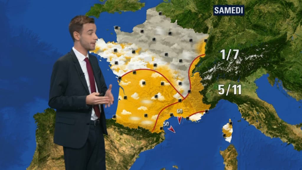 Les prévisions pour le samedi 29 décembre.