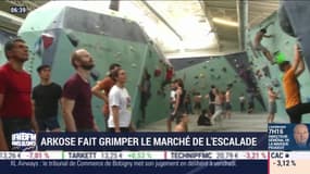 Arkose fait grimper le marché de l'escalade - La France qui bouge, par Julien Gagliardi - 03/10