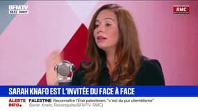Pour Sarah Knafo (Reconquête), Michel Barnier "n'est pas un modèle ni une personne avec qui s'allier demain"