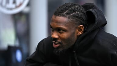 L'attaquant de l'Inter Milan Marcus Thuram à quelques heures de la demi-finale aller de la Ligue des champions, 27 avril 2025