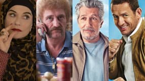 Isabelle Huppert, Jean-Paul Rouve, Alain Chabat et Dany Boon