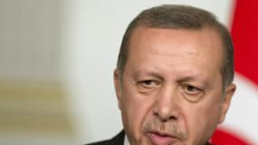 Recep Tayyip Erdogan le lundi 7 mars 2016. 