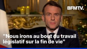  Fin de vie: "Nous irons au bout du travail législatif", affirme Emmanuel Macron 