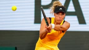 Léolia Jeanjean à Roland-Garros le 27 mai 2024