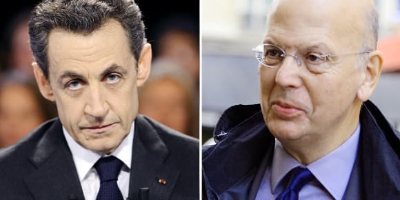 Nicolas Sarkozy et Patrick Buisson, face à face. Nicolas Sarkozy et Patrick Buisson, face à face.