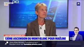 Mont-Blanc: 13e ascension particulière pour l'ex tri-athlète Gisèle Lafond