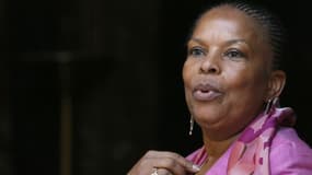 Christiane Taubira, ministre de la Justice, à son arrivée à Matignon.