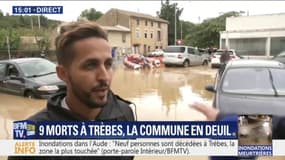 Inondations dans l'Aude: "On n'a rien compris, ça n'a pas été annoncé"