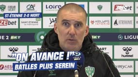 ASSE 2-0 Niort : "On avance", Batlles plus serein après un 8e match sans défaite des Verts  