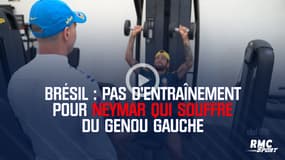  Brésil : Pas d'entraînement pour Neymar qui souffre du genou gauche
