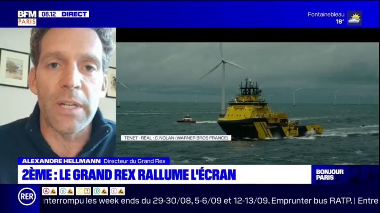 Réouverture du Grand Rex: son directeur espère un retour 