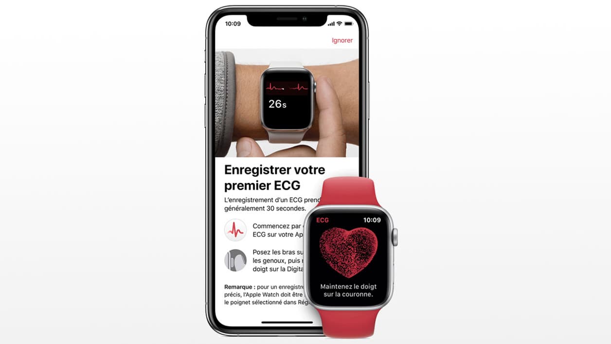 La fonction ECG de l'Apple Watch Series 4