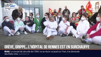 Grève, grippe…: l’hôpital de Rennes sous tension