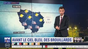 Météo Paris-Ile de France du 31 décembre: Avant le ciel bleu, des brouillards