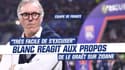 FFF : "Très facile de s'excuser", Blanc réagit aux propos irrespectueux de Le Graët sur Zidane